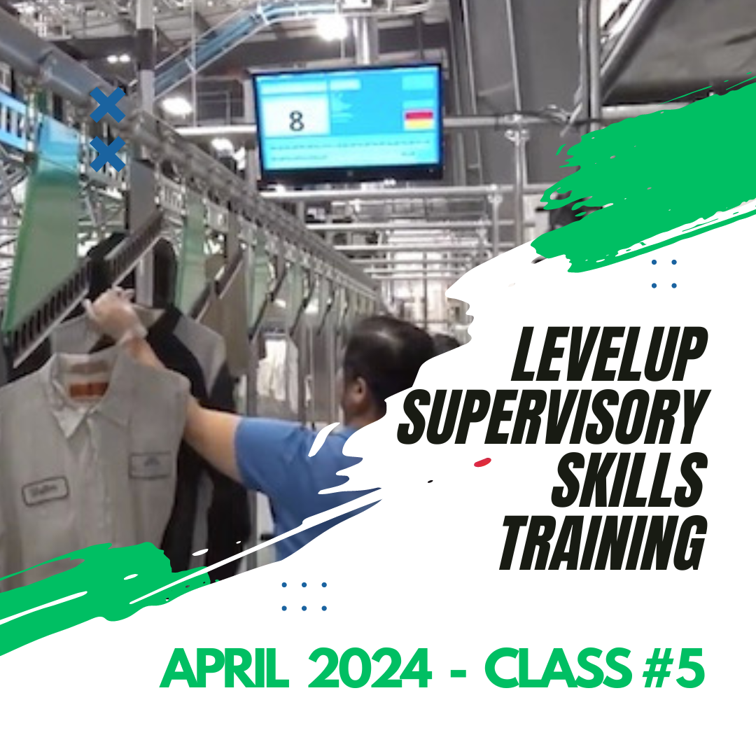 LevelUp Laundry Supervisory Skills Training Program – Cohort #5 (Starts April 2, 2024)