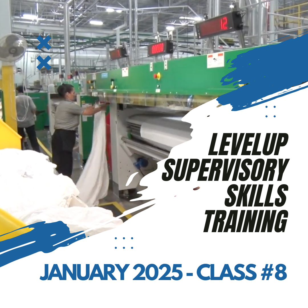 LevelUp Laundry Supervisory Skills Training Program – Cohort #8 (Starts January 7, 2025)