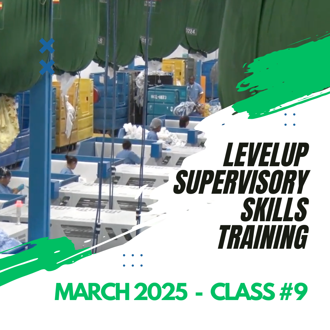 LevelUp Laundry Supervisory Skills Training Program – Cohort #9 (Starts March 4, 2025)