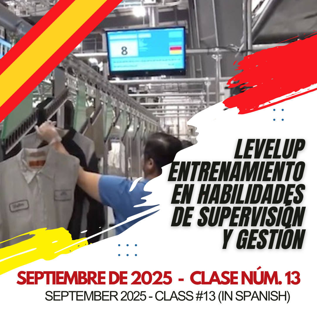 LevelUp Laundry Supervisory Skills Training Program – Cohort #13 (Spanish – Starts September 9, 2025)